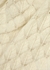 Cream open-knit cashmere tank - Chloé