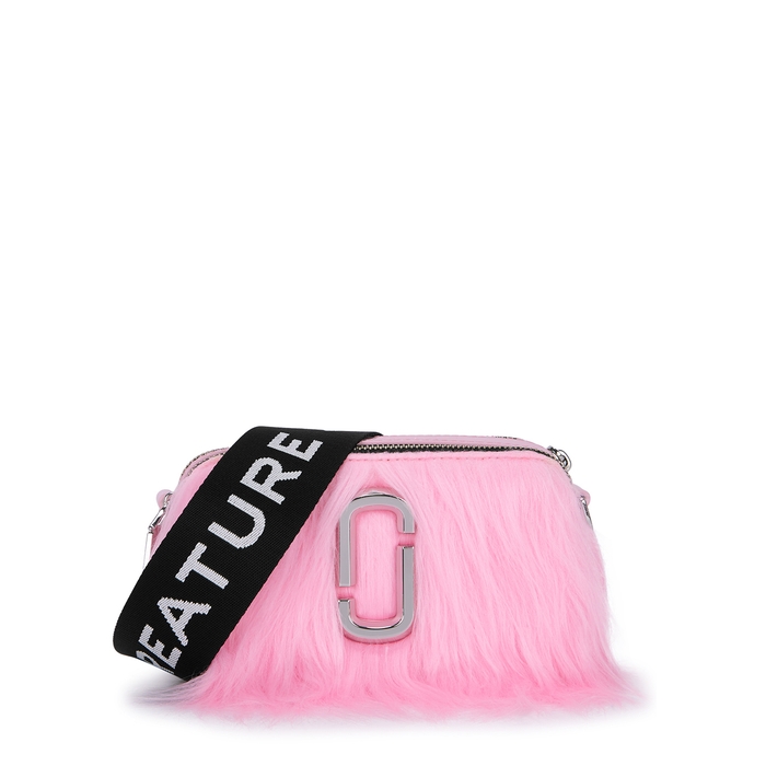 Marc Jacobs (The) The Creature Snapshot Faux Fur Cross-body Bag