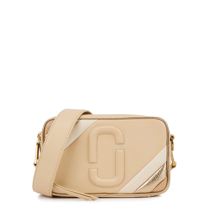 Marc Jacobs (The) The Moto Shot 21 Sand Leather Cross-body Bag