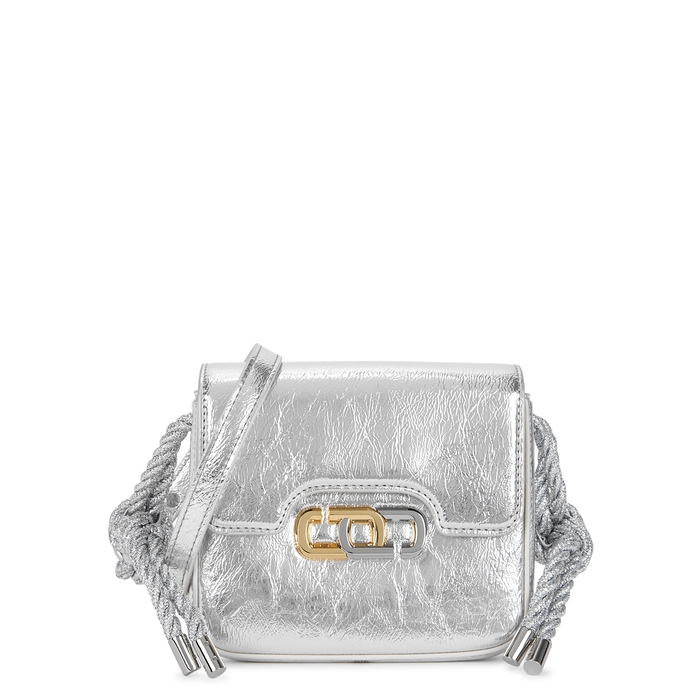 Marc Jacobs (The) The J Link Silver Leather Cross-body Bag