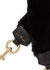 Black faux fur bag strap - Marc Jacobs (The)
