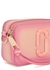 The Fluoro Edge Snapshot pink leather cross-body bag - Marc Jacobs