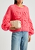 The Moto Shot 21 pink leather cross-body bag - Marc Jacobs