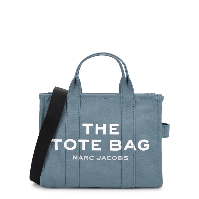 Marc Jacobs (The) The Tote Small Blue Canvas Bag