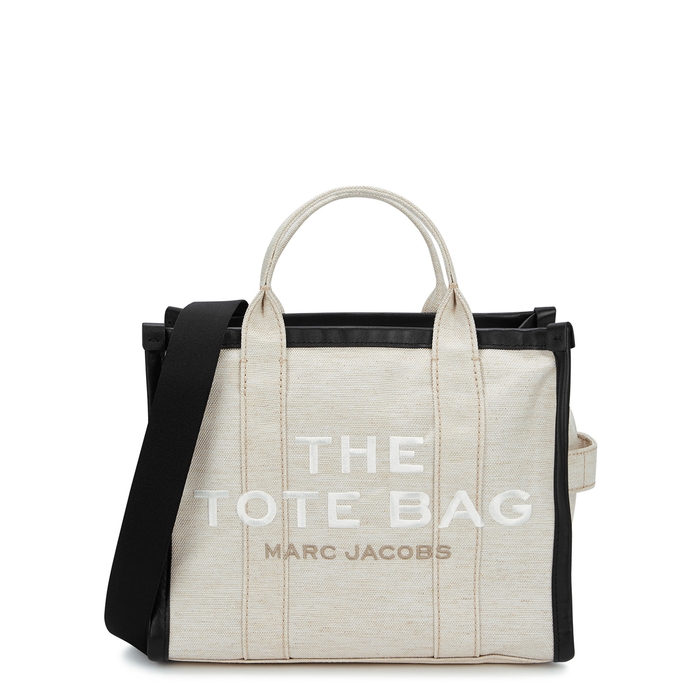 Marc Jacobs (The) The Tote Small Ecru Canvas Bag