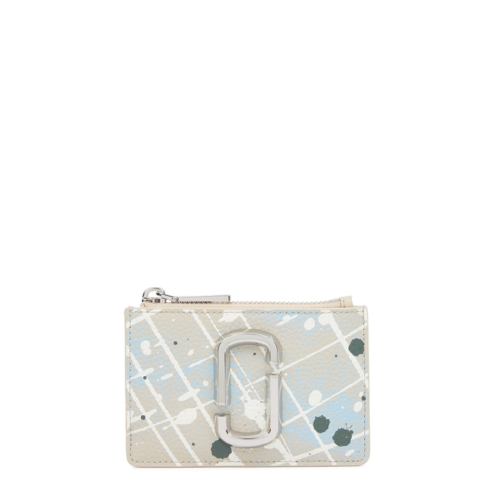 Marc Jacobs The Splatter Printed Leather Wallet