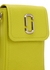The Glam Shot lime leather cross-body phone case - Marc Jacobs