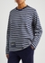 The Striped navy and white cotton top - Marc Jacobs (The)