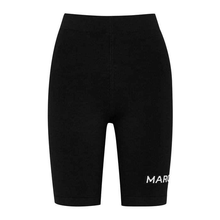 Marc Jacobs (The) The Sport Short Black Stretch-knit Cycling Shorts