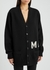 The Big black logo-intarsia wool cardigan - Marc Jacobs (The)