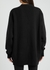 The Big black logo-intarsia wool cardigan - Marc Jacobs (The)