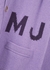The Big lilac logo-intarsia wool cardigan - Marc Jacobs (The)