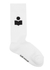 Siloki white logo cotton-blend socks - Isabel Marant Étoile