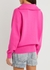 Azra pink half-zip cotton-blend jumper - Isabel Marant Étoile