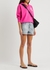 Azra pink half-zip cotton-blend jumper - Isabel Marant Étoile