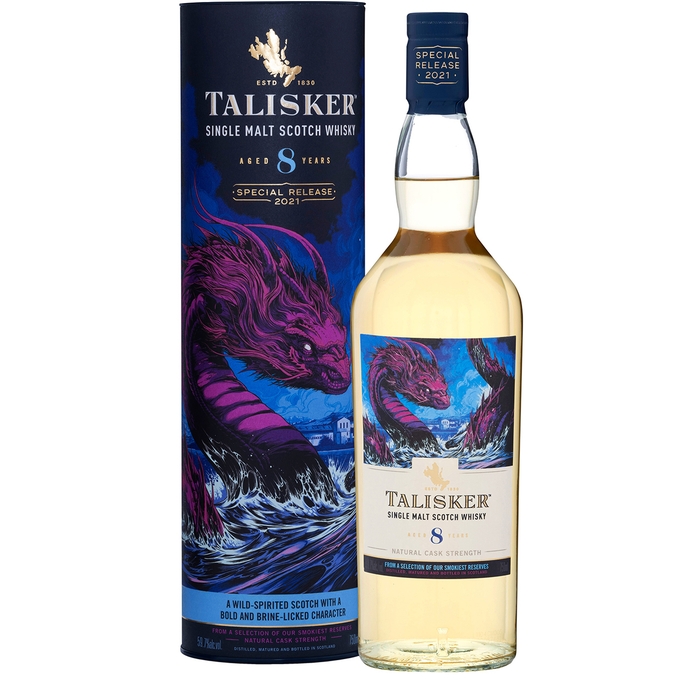 Talisker 8 Year Old Single Malt Scotch Whisky Special Release 2021
