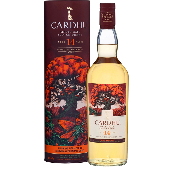 Cardhu 14 Year Old Single Malt Scotch Whisky Special Release 2021