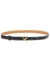 Black leather belt - Loewe