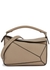 Puzzle small taupe leather cross-body bag - Loewe