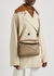 Puzzle small taupe leather cross-body bag - Loewe