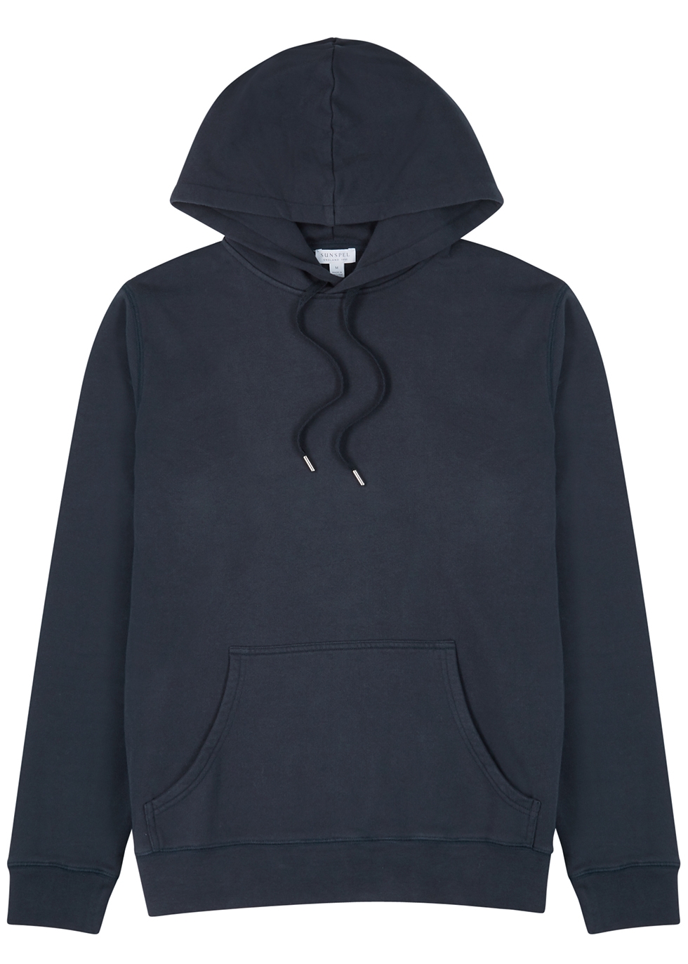 Sunspel Navy hooded cotton sweatshirt - Harvey Nichols