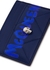 Navy logo leather card holder - Alexander McQueen