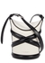 The Curve small monochrome leather cross-body bag - Alexander McQueen