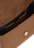 Brown logo faille cross-body bag - Alexander McQueen