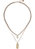 Gold-tone layered chain necklace - Alexander McQueen