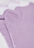 Lilac logo cotton-blend socks - Alexander McQueen