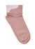Pink logo metallic-weave socks - Alexander McQueen