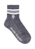 Navy logo metallic-weave socks - Alexander McQueen