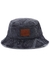 Buko grey distressed denim bucket hat - Acne Studios