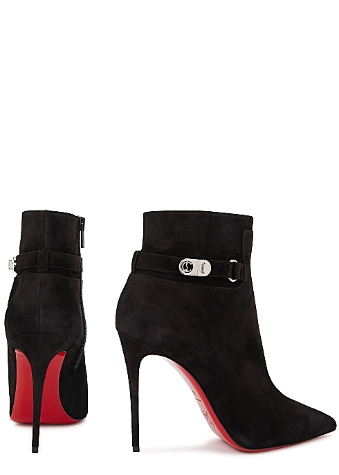 Christian Louboutin So 100 black suede ankle boots - Harvey Nichols