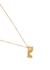 Aquarius Zodiac Balloon 14kt gold-plated necklace - Completedworks