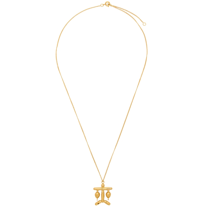 Completedworks Libra Zodiac Balloon 14kt Gold-plated Necklace