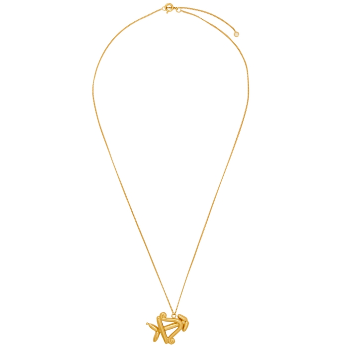 Completedworks Sagittarius Zodiac Balloon 14kt Gold-plated Necklace