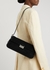 Matilda black suede shoulder bag - BY FAR