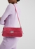 Matilda pink suede shoulder bag - BY FAR