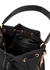 Black small nylon bucket bag - MOSCHINO