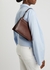 Hannah brown leather top handle bag - Wandler