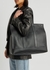 De Manta black leather tote - Alexander McQueen