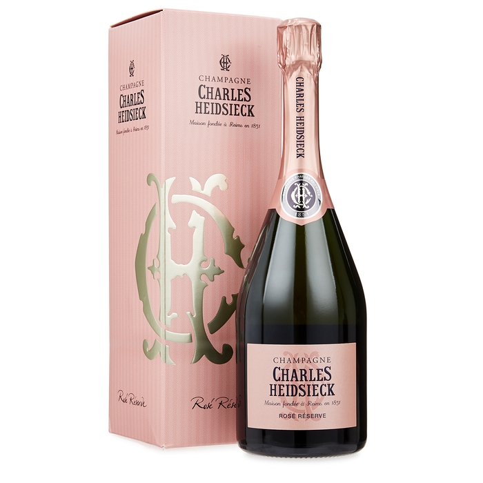 Charles Heidsieck Rosé Réserve Champagne NV Gift Box