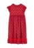 KIDS Red embroidered cotton dress (6-12 years) - Gucci