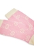 BABY Pink and cream GG-intarsia jersey socks - Gucci