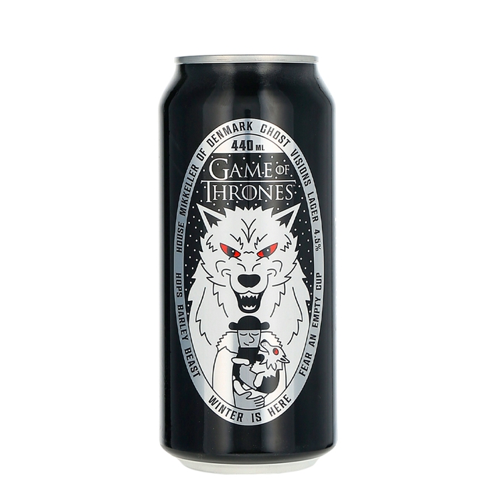 Mikkeller Game Of Thrones Ghost Visions Lager Can 440ml
