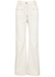 Off-white flared-leg jeans - JW Anderson