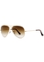 55 gold-tone aviator-style sunglasses - Ray-Ban