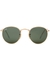 Gold-tone G-15 round-frame sunglasses - Ray-Ban