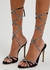 Holly Nicole 105 lace-up suede sandals - Paris Texas